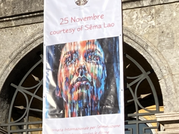 25 NOVEMBRE - GIORNATA INTERNAZIONALE PER L'ELIMINAZIONE DELLA VIOLENZA SULLE DONNE